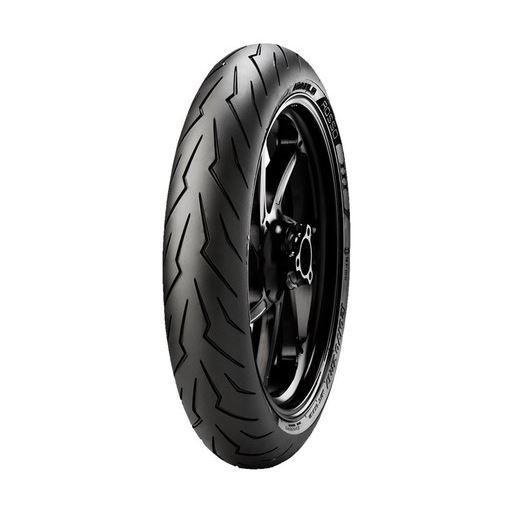 Imagem de Pneu pirelli 120/70zr17 diablo rosso iii (tl)  (58w) (d)