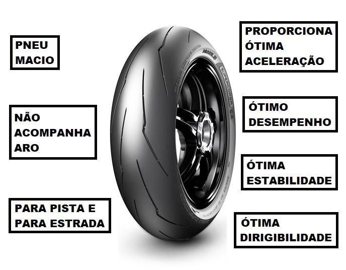 Imagem de Pneu Pirelli Traseiro 451 190/55-17 Diablo Super corsa SP V2 CB 650F