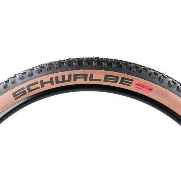 Imagem de Pneu schwalbe racing ray 29x2.25 super race tl addix evo banda marrom