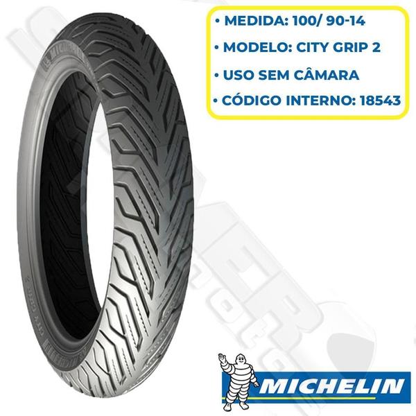 Imagem de Pneu Traseiro 100-90-14 Pcx150 Até 2018 City Grip 2 Michelin