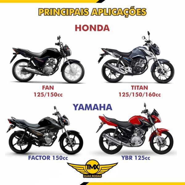 Imagem de Pneu Traseiro Honda CG Titan fan Cargo YBR Factor Vipal 90/90-18 ST200 Uso Com Câmara