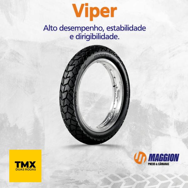 Imagem de Pneu Traseiro XT600 NX 650 NX4 Falcon XLX XL 250 Maggion Viper 120/90-17 Uso Com Câmara