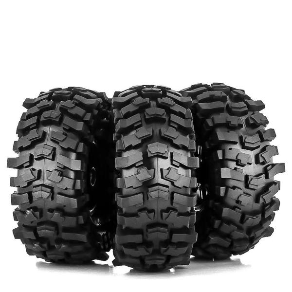 Imagem de Pneus De Roda Voodoo KLR De Borracha De 1,9 Polegadas 4 Unidades Para 118 45 Mm RC Crawler Axial