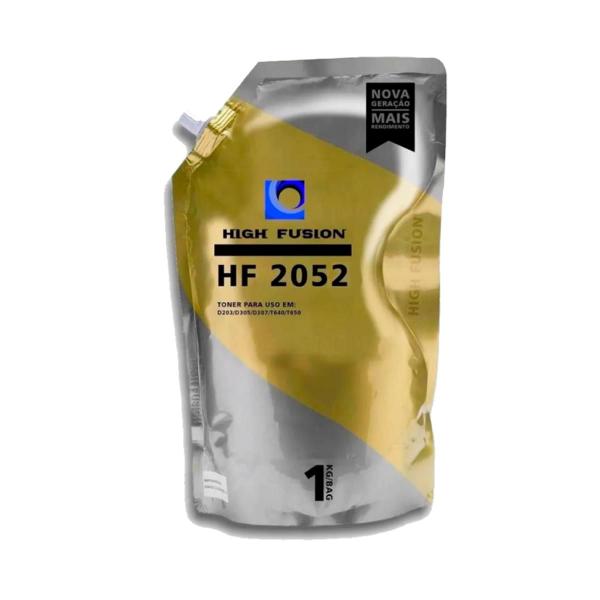 Imagem de Pó Bag De Toner High Fusion Hf2052 Hf 2052 Universal 1kg