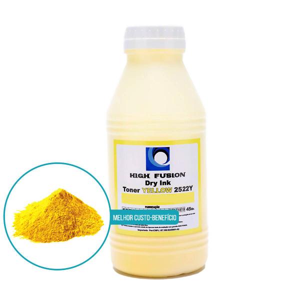 Imagem de Pó de Toner High Fusion HF2522 H52Y Amarelo 75g Compatível para Q6002A Impressoras 2600 CM-1015 CM-1017 2605dn 2600n