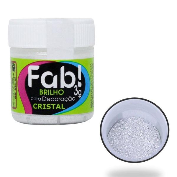 Imagem de Po Decoracao Fab Glitter 5g Cristal