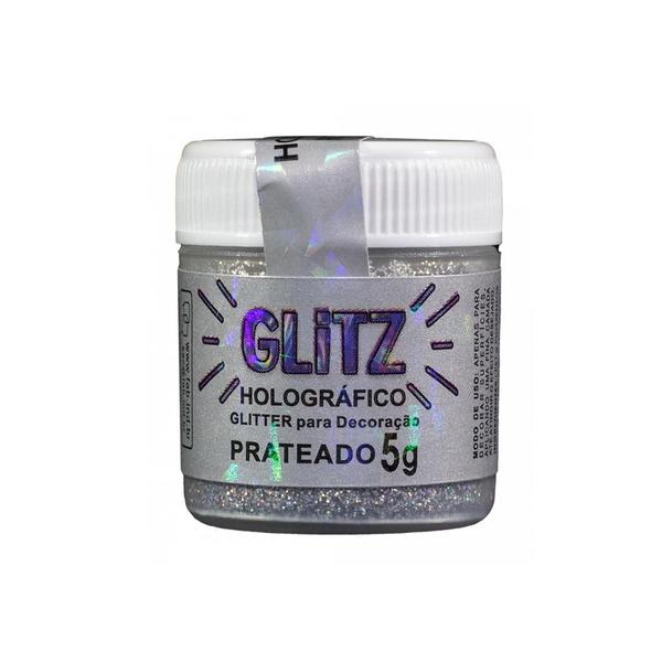 Pó Decorativo Holográfico Glitz De 5g - Fab! Imagem de Pó Decorativo Holográfico Glitz De 5g