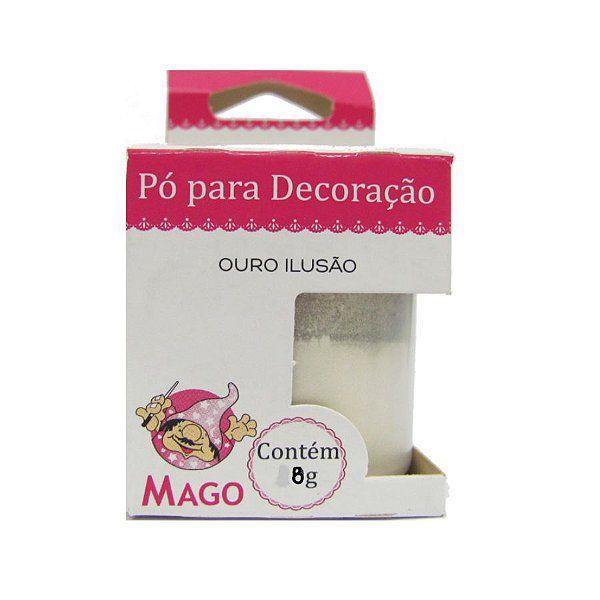 Pó para decoração ouro ilusao 8g Mago Imagem de Pó para decoração ouro ilusao 8g Mago