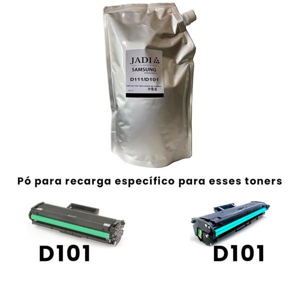 Imagem de Pó para Toner Compatível Samsung D111 e D101 1Kg - Jadi