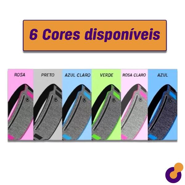 Imagem de Pochete Impermeável com Suporte para Celular - MBFit - Bolsa Bag Esportes Atividades Físicas