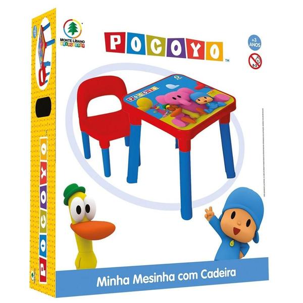 Imagem de Pocoyo Minha Mesinha com cadeira - Monte Líbano