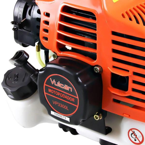 Imagem de Podador de Galhos a Gasolina 2T 33CC 1,3HP com Extensor VP3300L VULCAN 56570