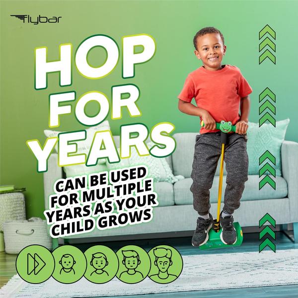 Imagem de Pogo Jumper Flybar My First Foam para crianças de 3 anos ou mais, sapo