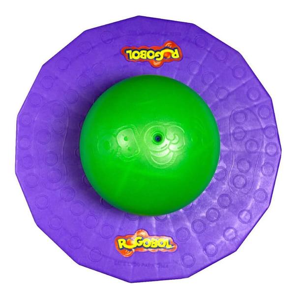 Pogobol roxo e verde estrela Imagem de Pogobol roxo e verde estrela