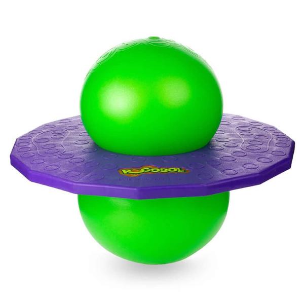 Pogobol roxo e verde estrela Imagem de Pogobol roxo e verde estrela