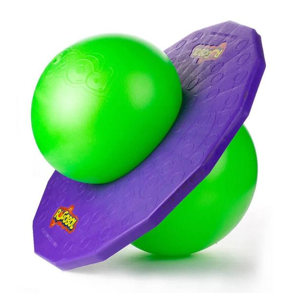 Pogobol roxo e verde estrela Imagem de Pogobol roxo e verde estrela