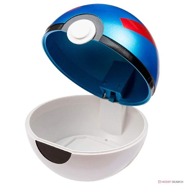 Imagem de Pokeball Takara Tomy MB-02 Pokémon Moncolle Great Ball 3 pode ser aberto