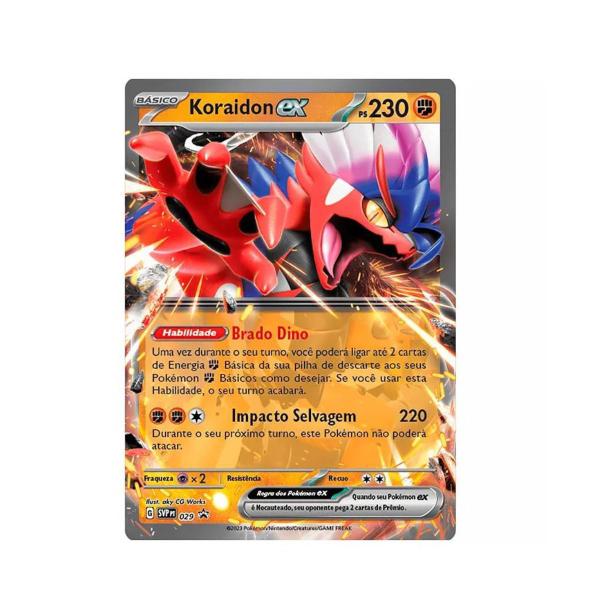 Imagem de Pokemom Box Lendas Paldea Koraidon Copag 33017