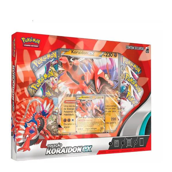 Imagem de Pokemom Box Lendas Paldea Koraidon Copag 33017