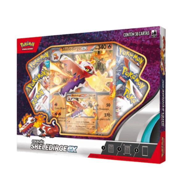 Imagem de Pokemom Box Parceiros De Paldea Skeledirge Ex Copag 33208