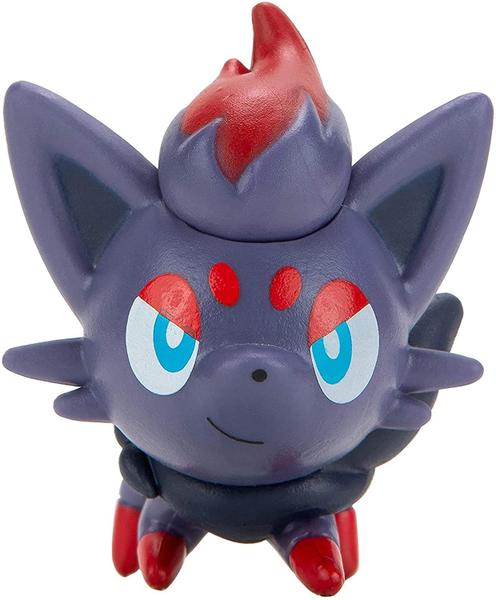 Imagem de Pokemon Battle Figure Multipack Set - Apresenta Figuras de Pikachu e Zorua de 2 Polegadas Mais Figura Lucario de 3 polegadas - Perfeito para qualquer treinador