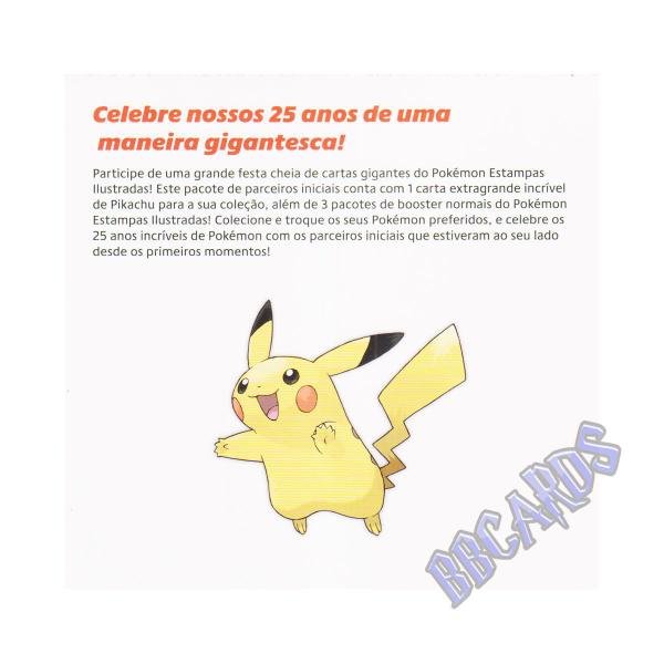 Imagem de Pokémon Blister Gigante Pacote Parceiros Iniciais Pikachu