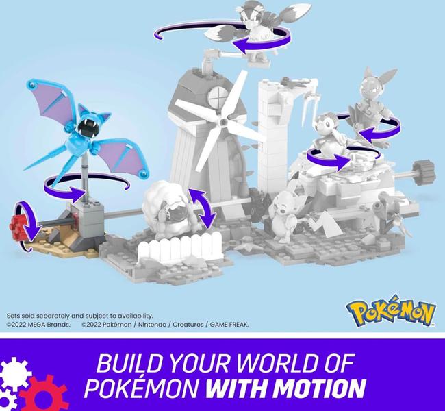 Imagem de Pokémon Blocos Montar Voo Noturno Do Zubat Mega Construx 61