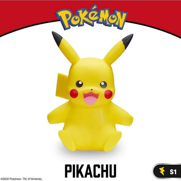 Pokémon - Boneco Em Vinil - Pikachu - Sunny Brinquedos Imagem de Pokémon - Boneco Em Vinil - Pikachu