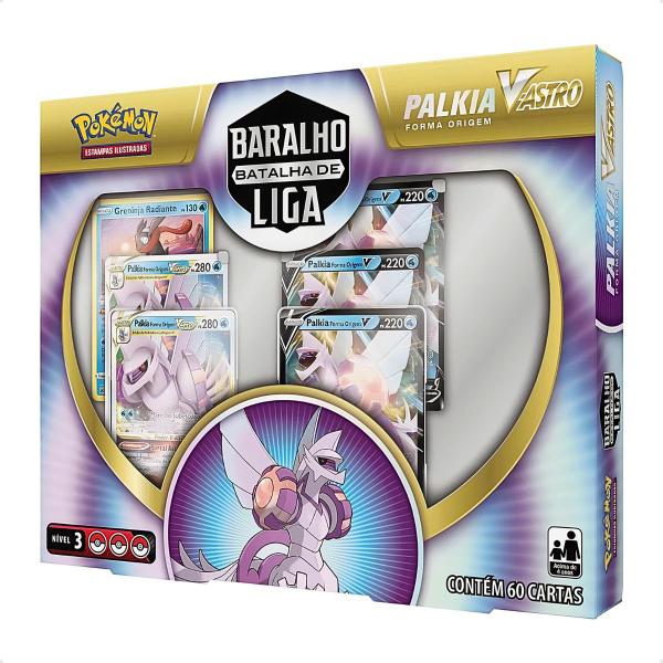 Imagem de Pokémon Box Baralho Batalha De Liga Palkia V-astro Copag