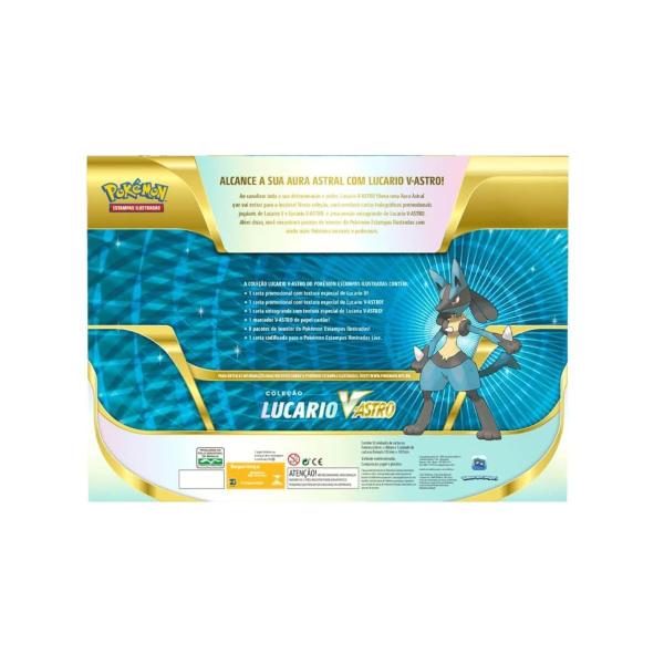 Imagem de Pokémon Box Coleção Premium - Lucario V-ASTRO