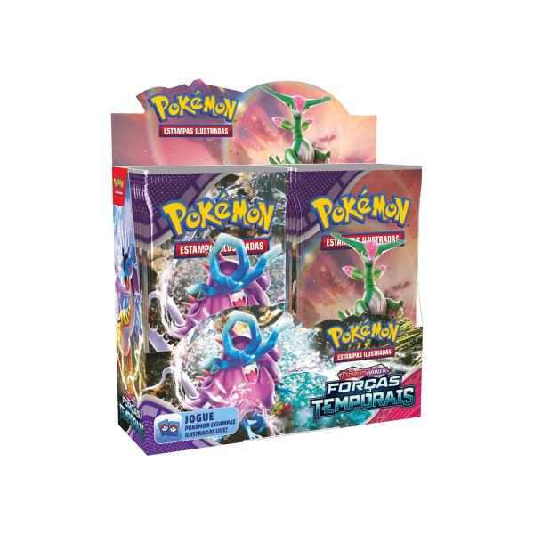 Imagem de Pokémon Box Display Escarlate E Violeta 5 Forcas Temporais