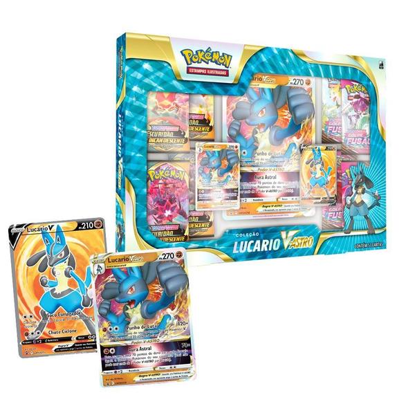 Imagem de Pokémon Box Lucario V-Astro - Copag