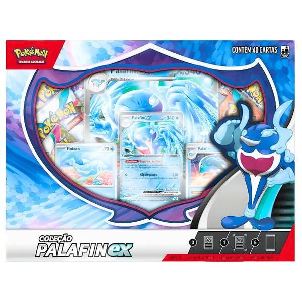 Imagem de Pokémon Box TCG Coleção Palafin EX Copag