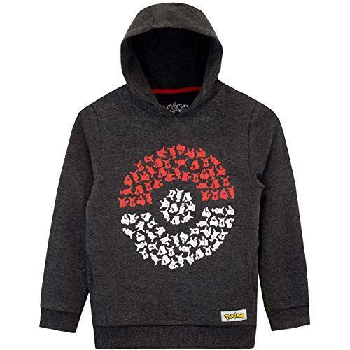 Imagem de Pokemon Boys Pokeball Hoodie Tamanho 7 Multicolorido