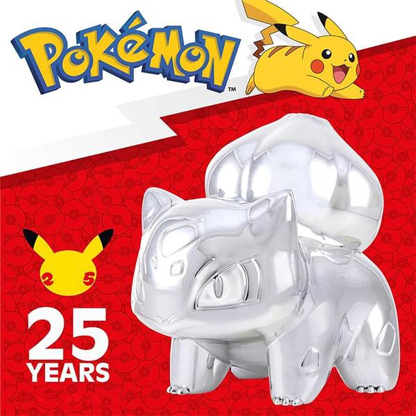 Imagem de Pokemon - Celebrate Figuras De Batalha Prata - Bulbasauro