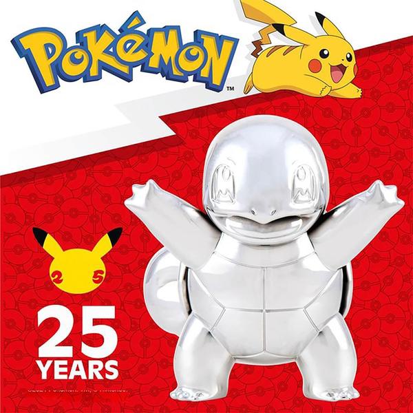 Imagem de Pokemon - Celebrate Figuras De Batalha Prata - Squirtle