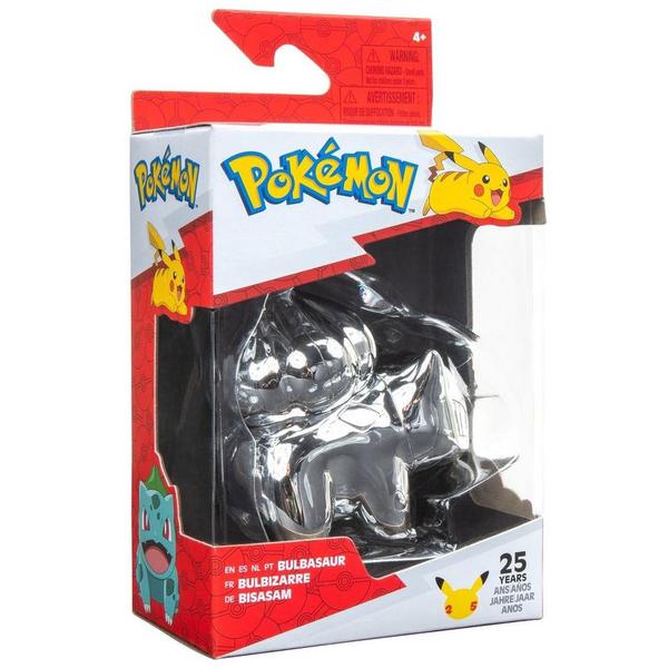 Imagem de Pokemon celebration figura prateada bulbassauro 2669 - sunny