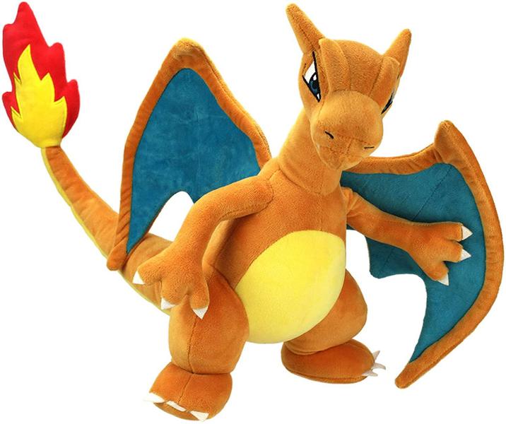 Imagem de Pokémon Charizard Pelúcia Brinquedo animal recheado - Grande 12" - Idades 2+