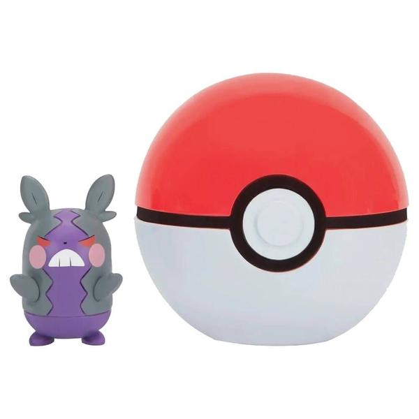 Imagem de Pokémon Clip 'n' Go Mini Figura Morpeko e Poké Ball