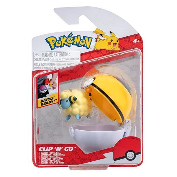 Pokemon Clipe Pokebola De Ninho + Mareep Sunny Imagem de Pokemon Clipe Pokebola De Ninho + Mareep Sunny