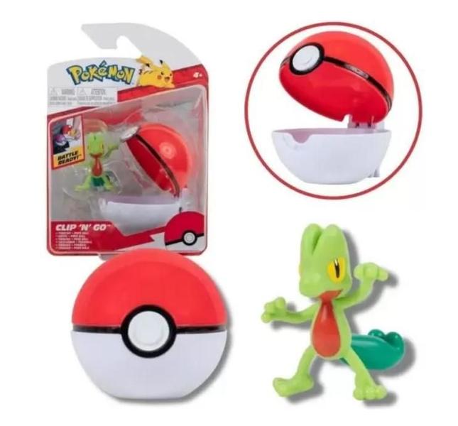 Imagem de Pokémon Clipe Pokebola Treecko - Sunny 2606