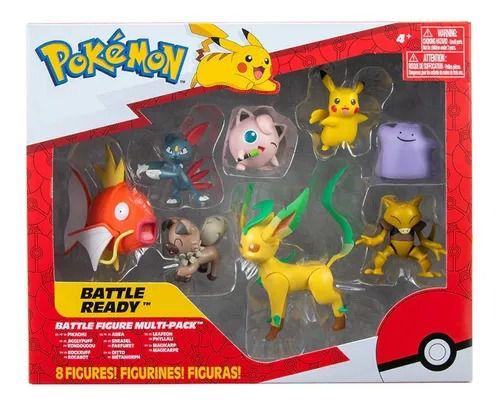 Imagem de Pokémon Conjunto Battle Ready Multi Pack C/ 8 Figuras De Batalha -Sunny