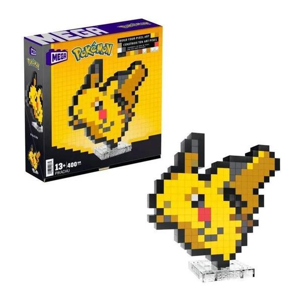 Imagem de Pokémon Conjunto De Construção Mega Pikachu Pixel - Mattel