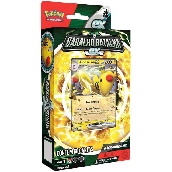 Imagem de Pokémon Deck Baralho de Batalha EX - Copag