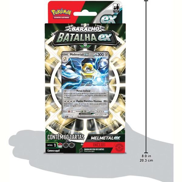 Imagem de Pokémon Deck Baralho de Batalha Houndoom EX ou Melmetal EX