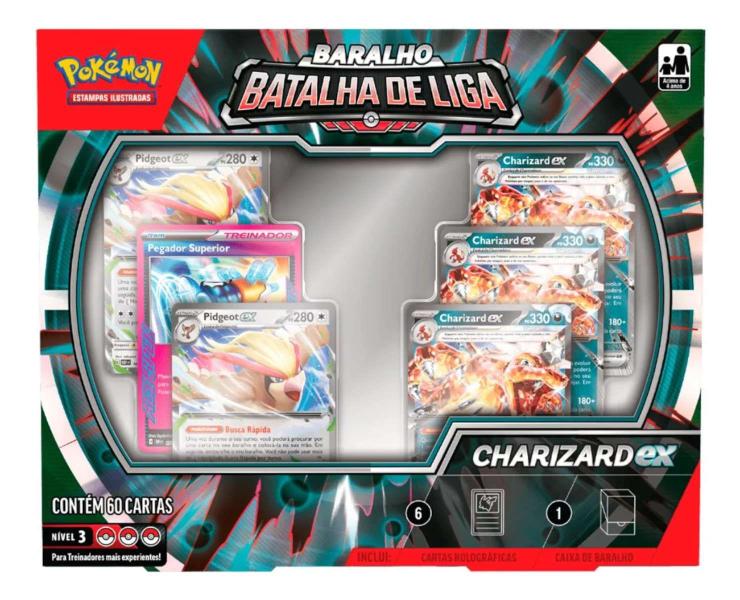 Imagem de Pokemon Deck Batalha de Liga Charizard  EX