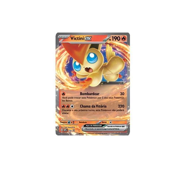 Imagem de Pokémon Deck Batalha Ex Victini - Copag