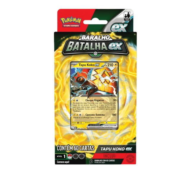 Imagem de Pokémon Deck de Batalha Tapu Koko Ex - Copag