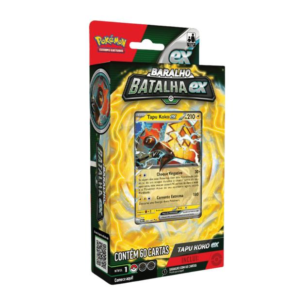 Imagem de Pokémon Deck de Batalha Tapu Koko Ex - Copag