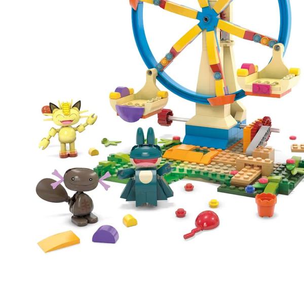 Imagem de Pokémon Diversão na Roda-Gigante Mega Construx 393 Pçs HXF80 Mattel